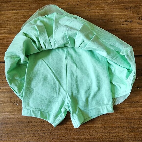 Gerber Toddler Girls Tank Top & Bike Shorts, 2-Piece Outfit Size 3-6 Months - Picture 7 of 8